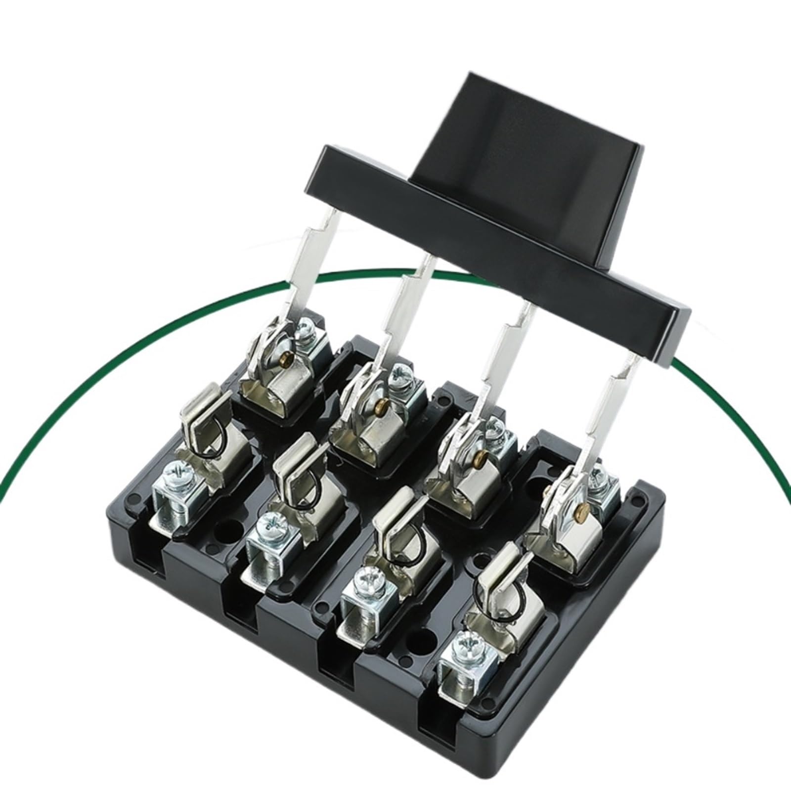 Interruptor de cuchillo fotovoltaico HK18, disyuntor de bajo voltaje de aislamiento 2P 4P, 63A, 100A, 160A, 200A, 250A, interruptor de desconexión de 400V(SVHK18-4P 200A)