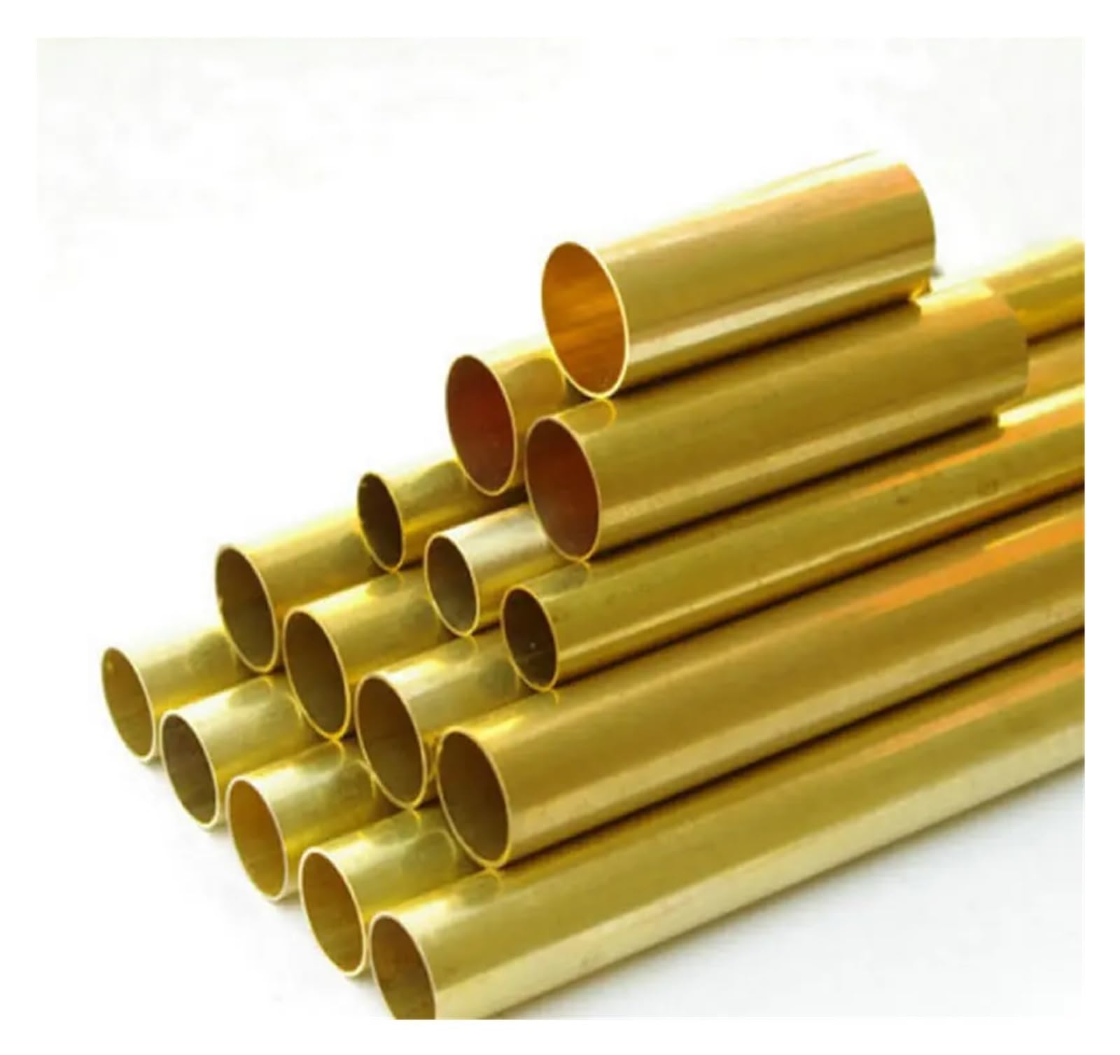 1 tubo capilar de latón H62 OD19 mm ID17 mm grosor de pared 0,5 mm 2 mm tubo de cobre hueco de latón para manualidades (500 mm)