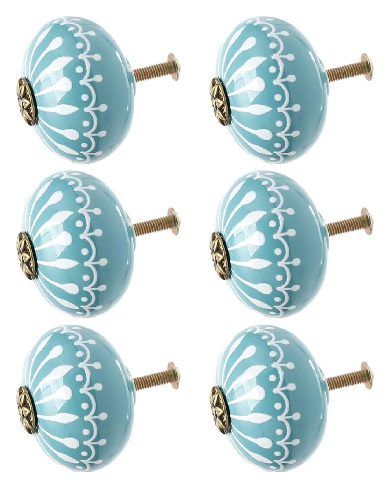 Boutons en céramique exquis pour rehausser une commode