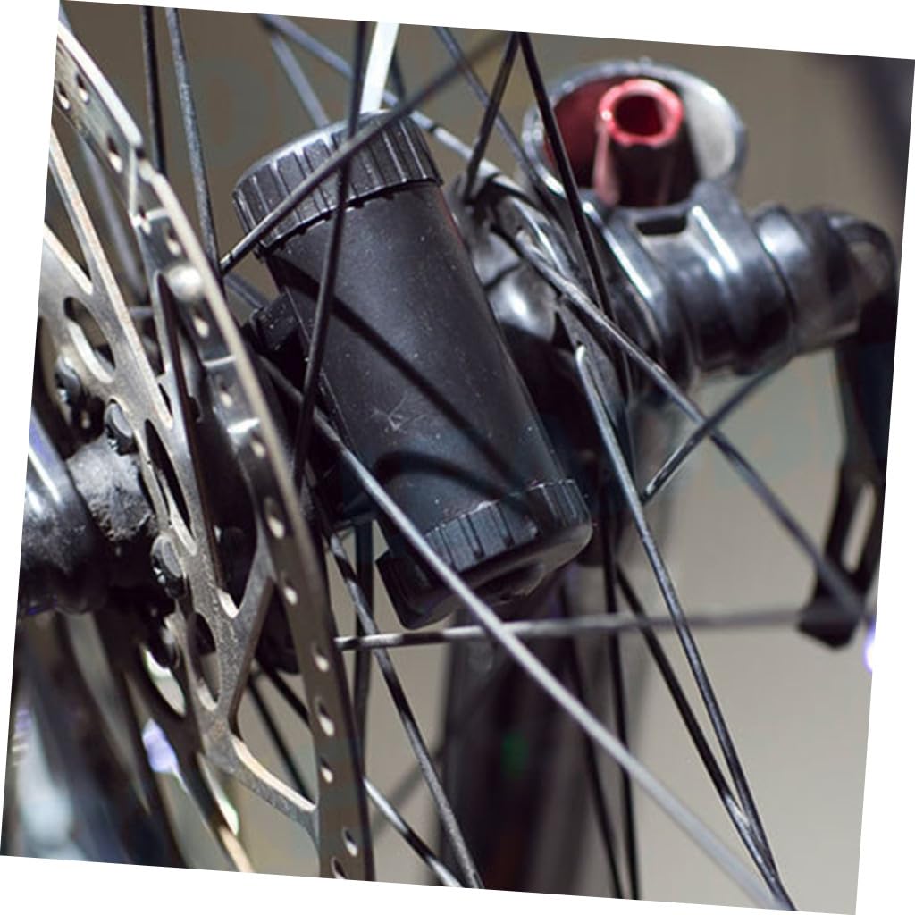 YARNOW Luci dei Raggi della Ruota della Bicicletta fanale Posteriore Buggy guidato Auto Carica USB Bike Light fanalino Posteriore Bici LED Luce della Ruota luci a Filo plastica Black