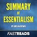 Summary of Essentialism by Greg McKeown