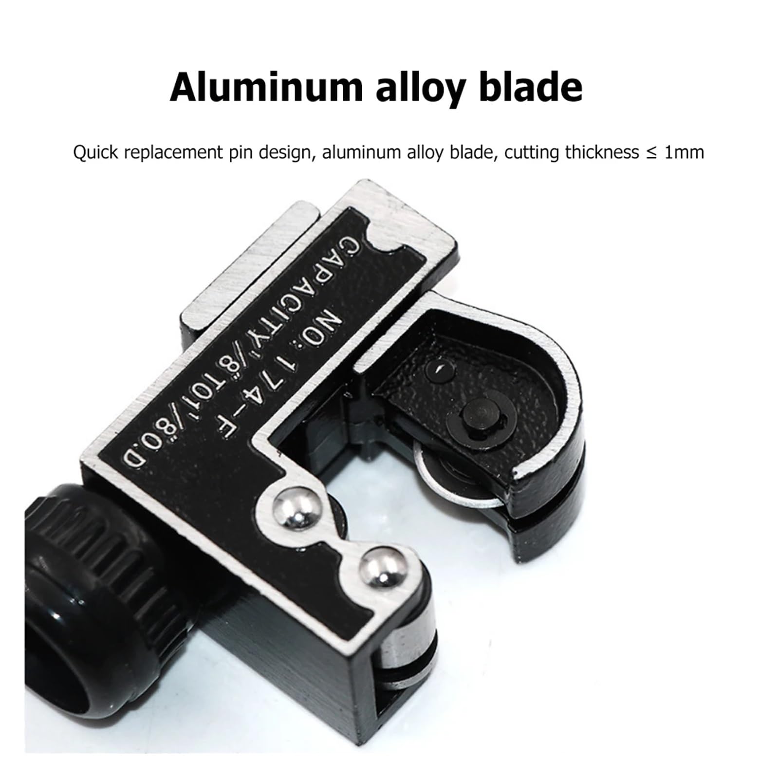Herramienta para cortar tubos Cortador de tubos de cobre, acero, hierro, PVC, plástico, aluminio y latón de 3-28 mm for herramientas de corte
