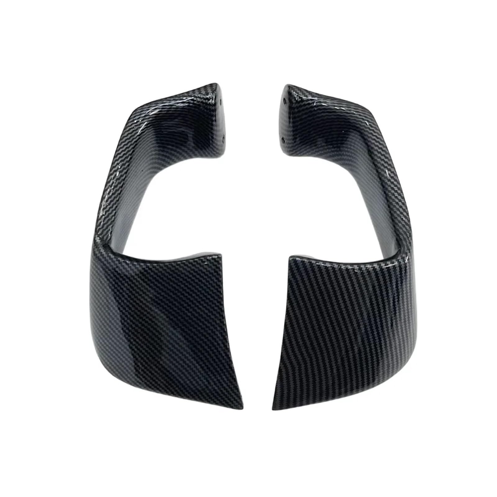 Aileron de moto fixe en carbone pour Yamaha YZF-R1 et YZF-R6