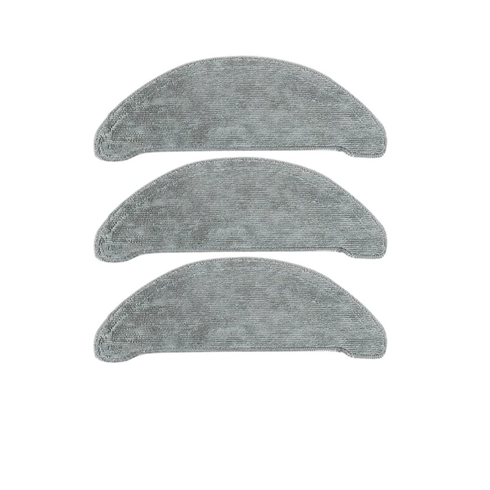Compatible For ROIDMI EVE Plus SDJ01RM，Robot Vacuum Cleaner Mops，Cloths Accessories Spare Parts Replacement Rag(3PCS)