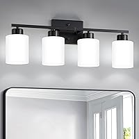 Vista 14 de Accesorios de iluminación para baño de níquel cepillado, lámpara de tocador moderna de 3 luces sobre espejo, apliques de pared con pantallas