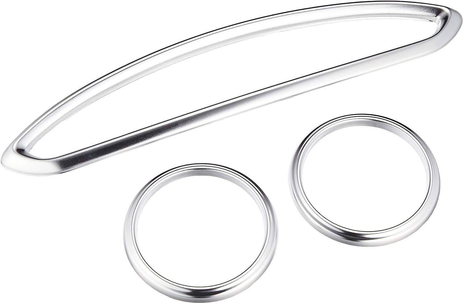 Amazon | 86（ZN6) BRZ（ZC6) エアコン ダクト ベゼル シルバー 