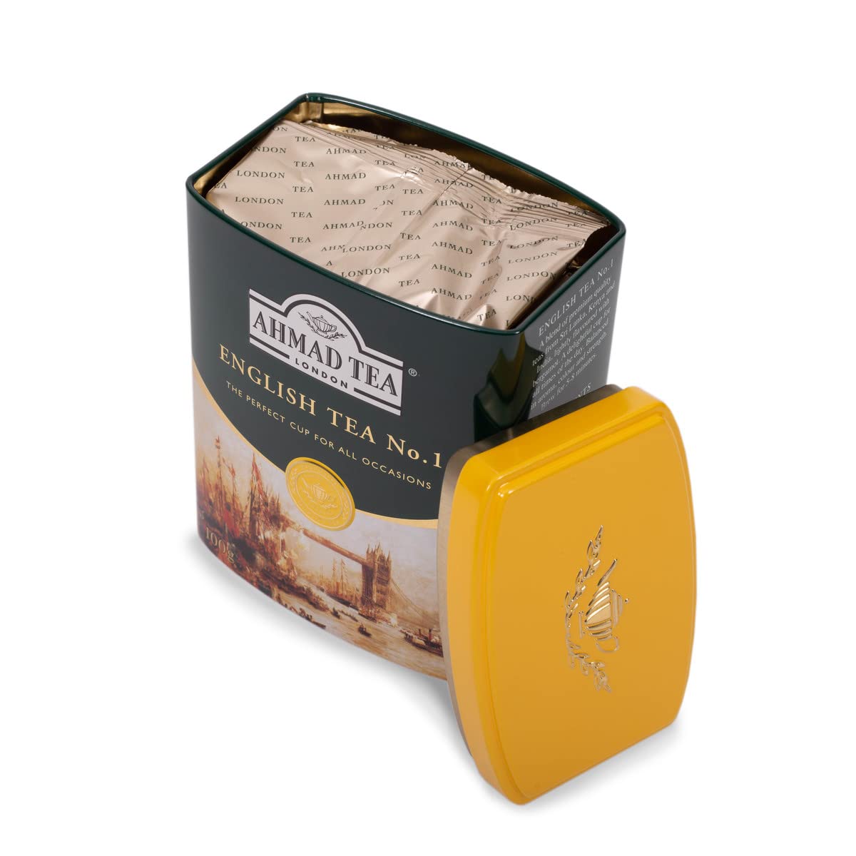 Amazon.com : Ahmad Tea English Tea No. 1, 3.5-Ounce Tins (Pack of