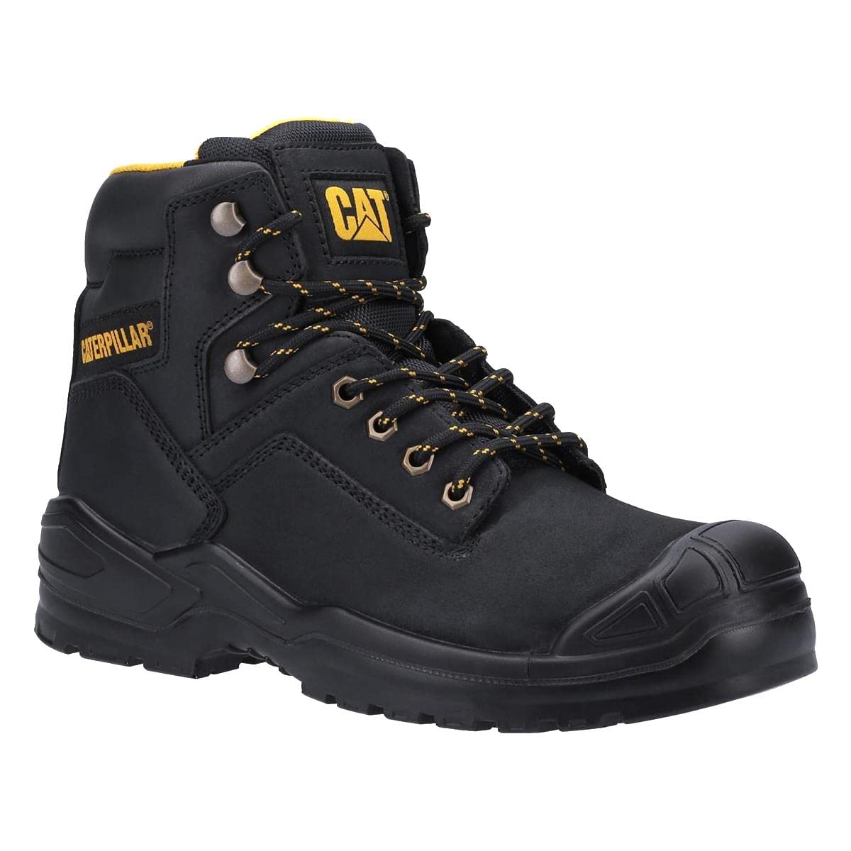 Caterpillar CAT Chaussures de sécurité Mid S3 pour homme Noir