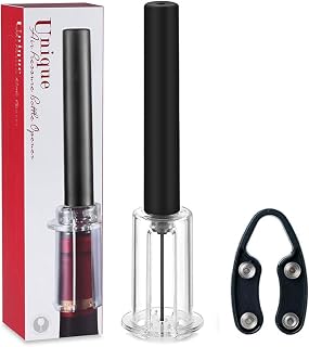 Mincham Air Pressure Wine Opener - Pump Corkscrew Bottle Opener with Foil Cutter, Perfect Gift for Wine Lovers