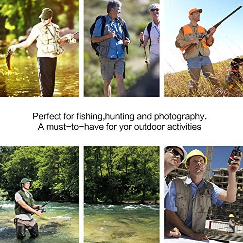 PELLOR Fly Fishing Vest with MultiPockets Fishing Gear