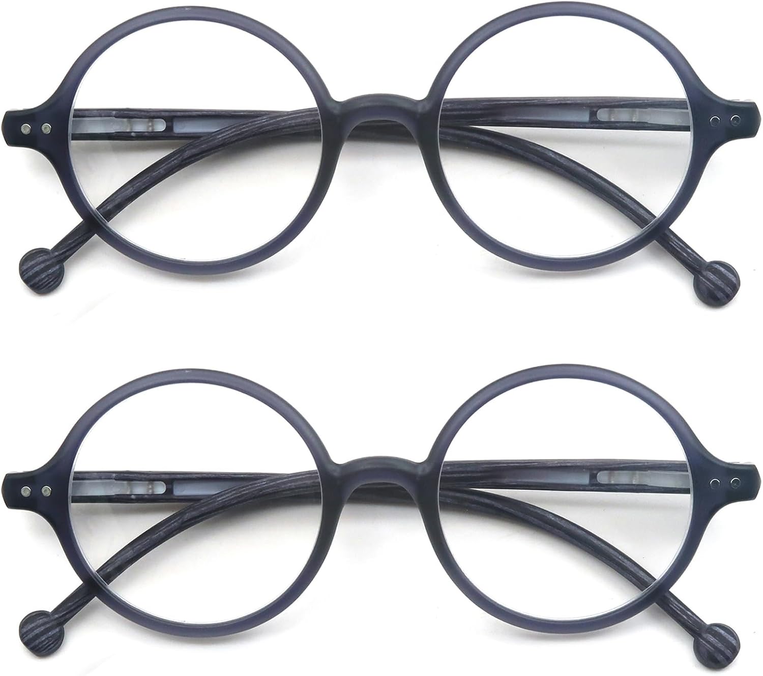 Round Reading Glasses Women Men Blue Light Blocking Circular Readers Unisex Ultra Lightweight Circle Cheaters Glasses