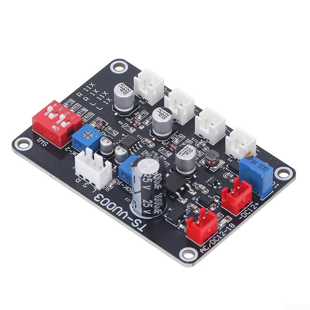 Medidor de volumen con kit de placa de conductor, medidor de base de datos de ajuste de potencia con indicador de nivel de audio, control de oscilación de aguja de brillo ajustable para estudio de
