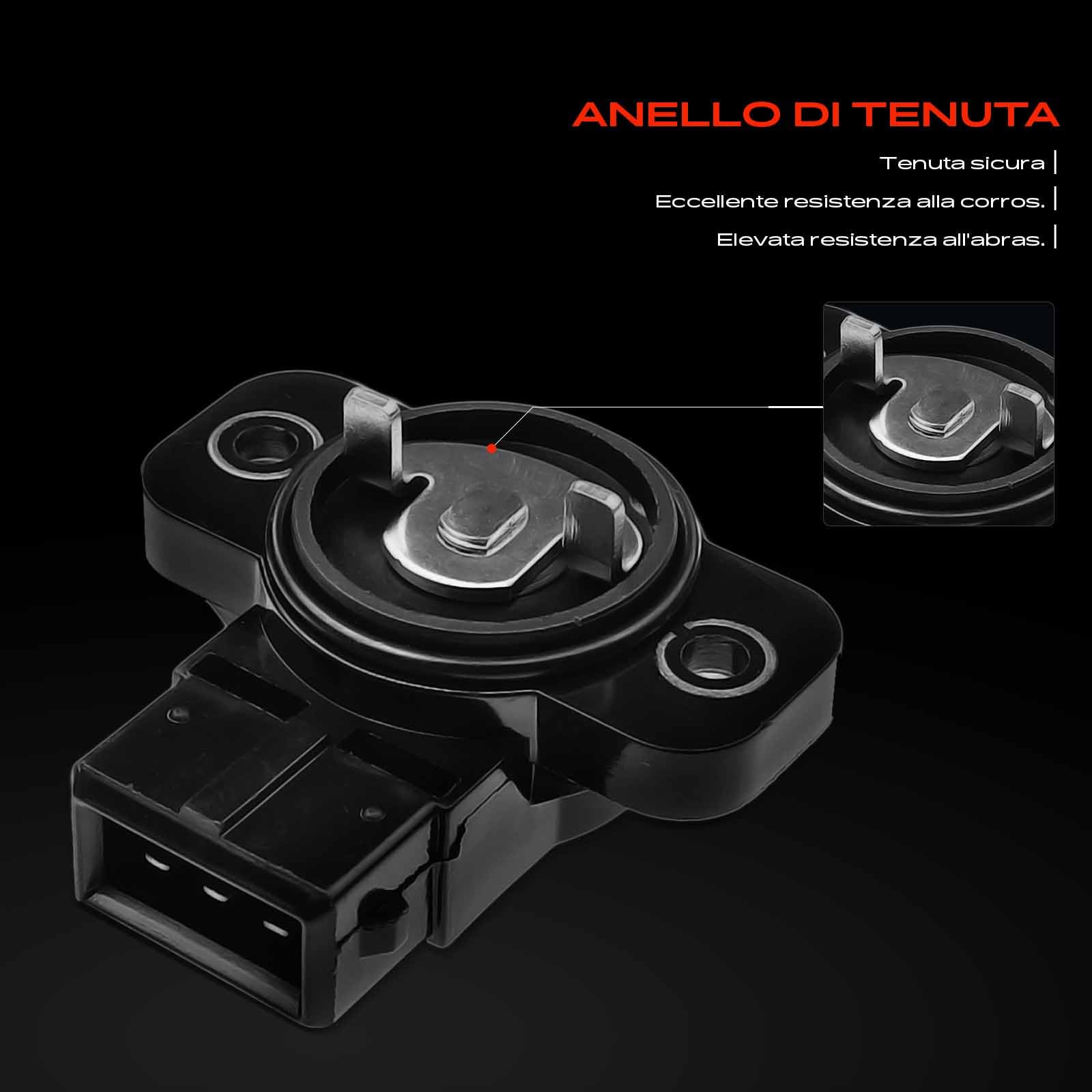 Frankberg Sensore posizione valvola a farfalla Compatibile con Terracan HP Sorento I JC Replace# 3510239000FFF,3510239000