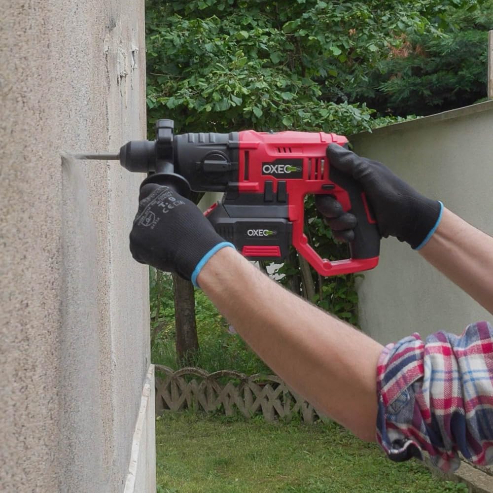 Marteau perforateur sans fil 18V Easy Full 1.2 joules - livré sans batterie - 2 vitesses - poignée anti-vibration - 3 mèches