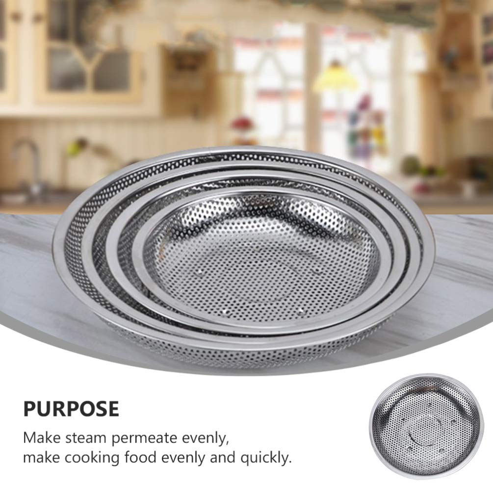 Cestello Vapore Acciaio Inossidabile - Per Cottura A Vapore, Lavaggio Verdure, 4 Misure (S, M, L, XL) - Foto 4