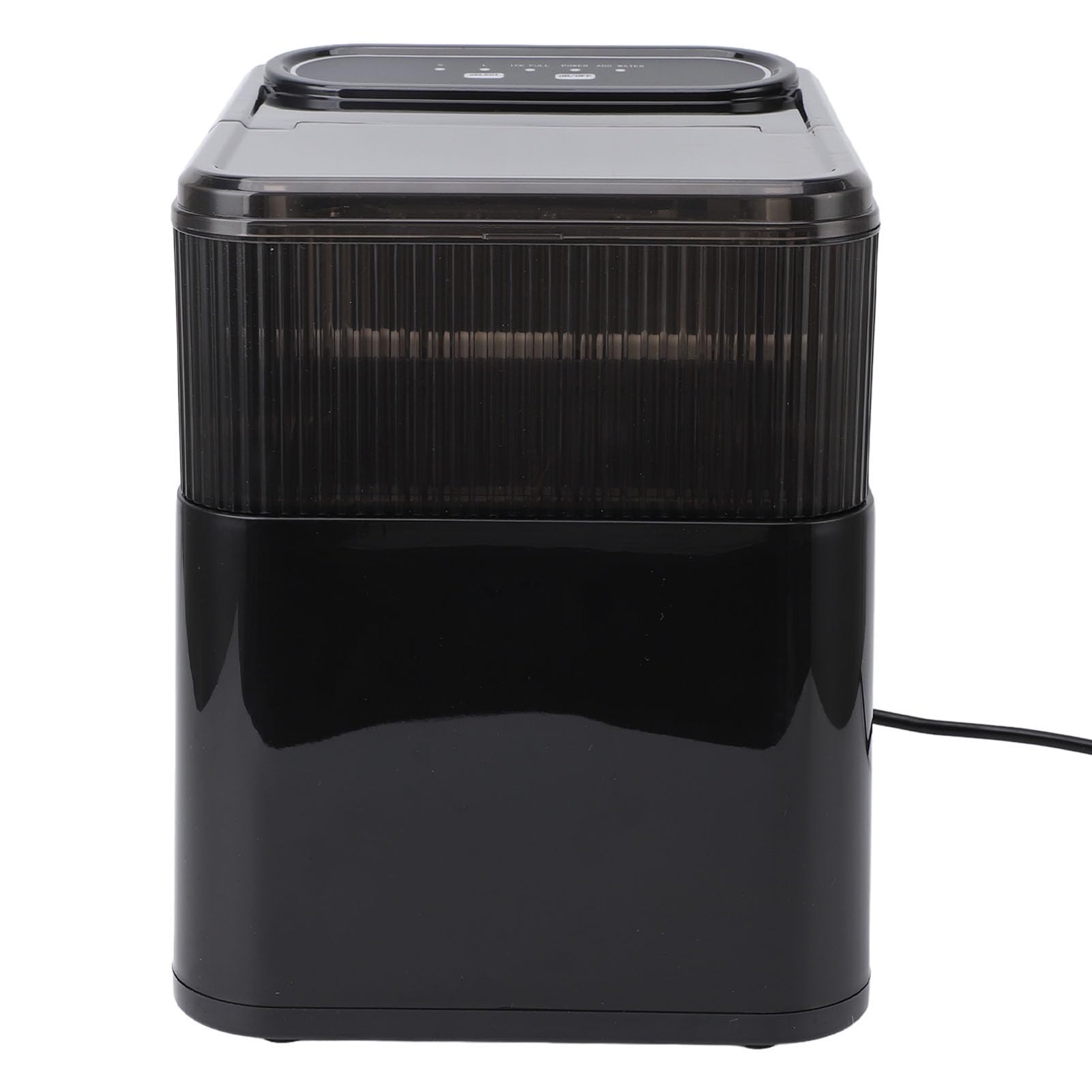 26lbs/24H Compact Ice Maker, 9pcs Ice, Auto -pulizia Automatica di Ghiaccio Automatico, Produttore di Ghiaccio Controsoffitto con Serbatoio Dell'acqua da 1,4 Litri, Controllo