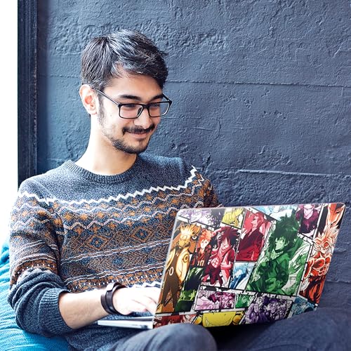 Image of Full Body Laptop Skin Bubble-Free| Laminated| Removable| HD Quality Sticker for Laptops Upto 15.6 Inches Compatible with Hp /Dell /Acer /Lenovo /Asus etc.(Naruto-222)