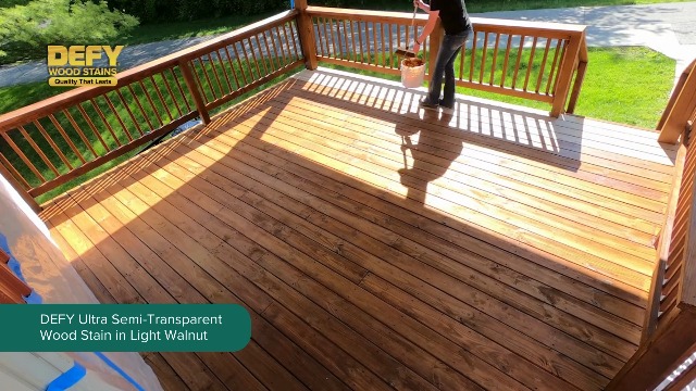 Cedar Semi Transparent Deck Stain Colors DEFY Extreme Semi Transparent