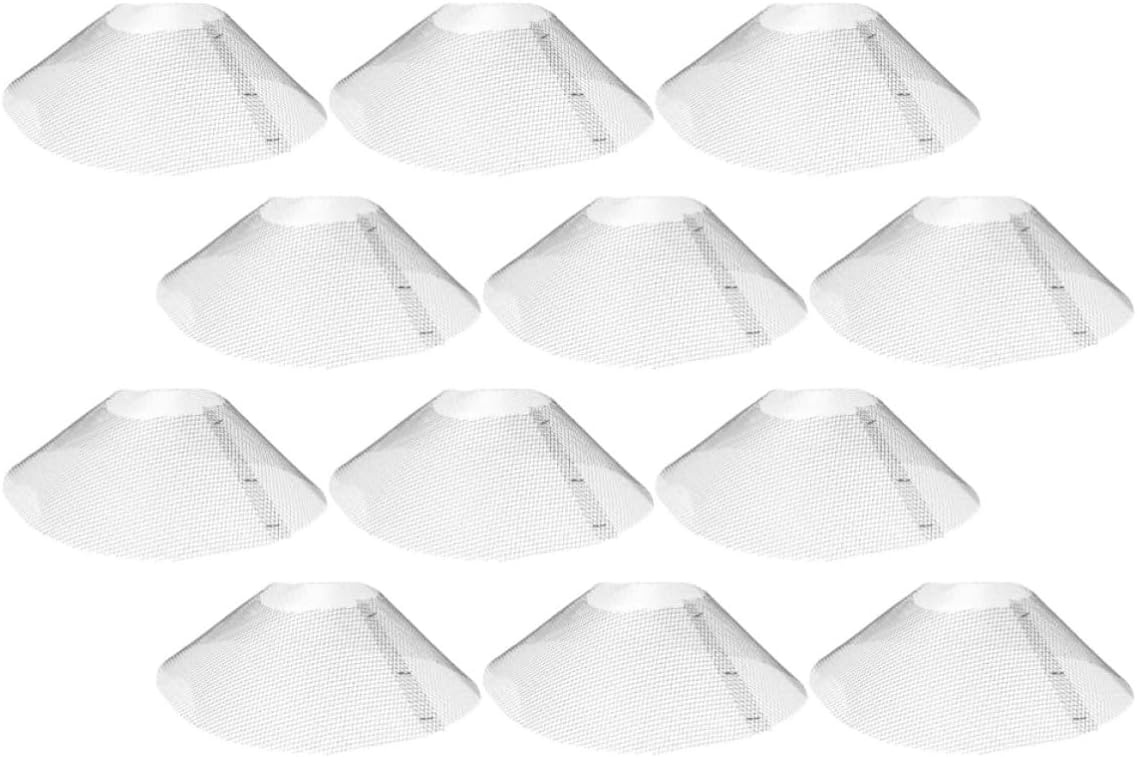 12 Pack round Aluminum Range Hood Grease Filter Net