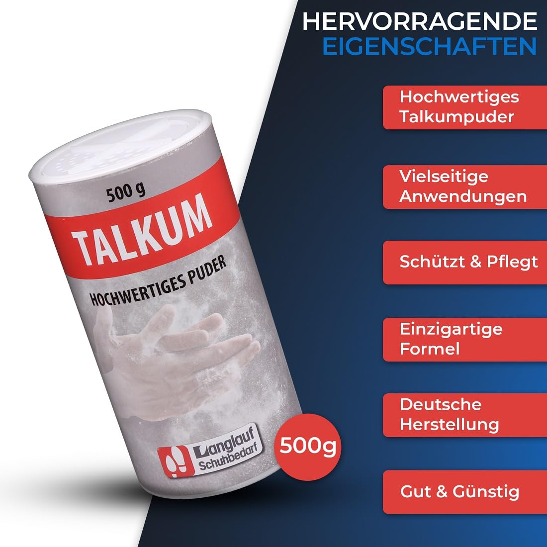 talkum Polvos Bote 500 gramos para deportes Taller Hobby Escalada