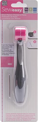 We R Sew Easy Stitch Piercing con cabeza recta con aguja