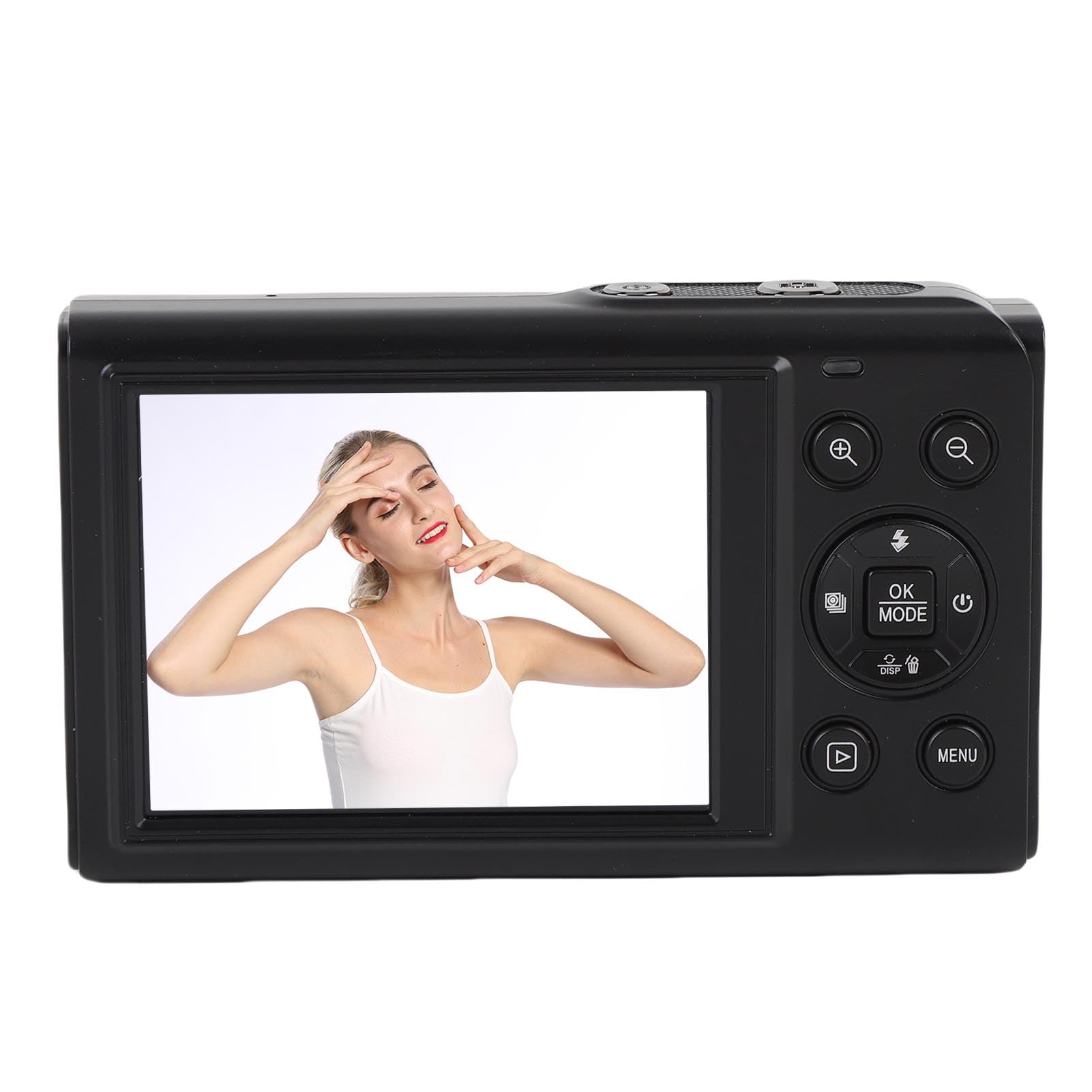 GOWENIC Digital Camera for Photography, 5K 80MP Autofocus WiFi Video Camera with Dual Screen and 32GB Memory Card, 18X Digital Zoom, Built in Beauty and Filters (Black)-picture-28
