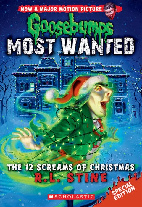 Goosebumps Most Wanted: Special Edition 4-Book Set by R.L. Stine - Zombie Halloween, The 12 Screams of Christmas, Trick or Trap, The Haunter - Thrilling Children's Horror Collection - Image 3