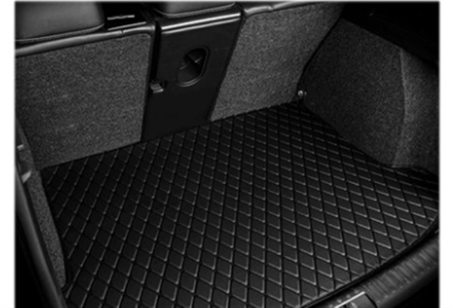Velours Kofferbakmat Voor Ford Focus Hatchback Met Een Klein Reservewiel 2005 2011