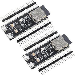 2PCS ESP32-S3-DevKitC-1-N8R8 ESP32 S3 Development Board ESP32-S3-WROOM-1 Module, Wi-Fi+BT+BLE, 8MB Flash 8MB PSRAM
