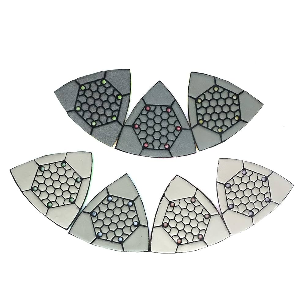 Amazon | SUBRILLI 三角ダイヤモンドサンドペーパー研磨紙シート