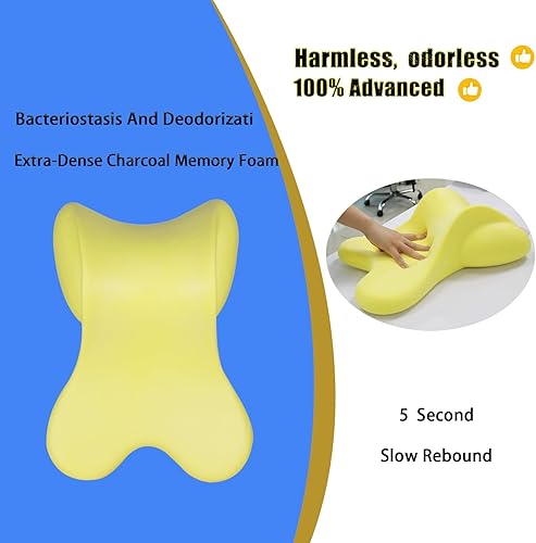 Miniatura 3 de Almohada para el cuello del coche para conducir silla de juegos, almohada para reposacabezas de silla de oficina, almohada para el cuello, diseño