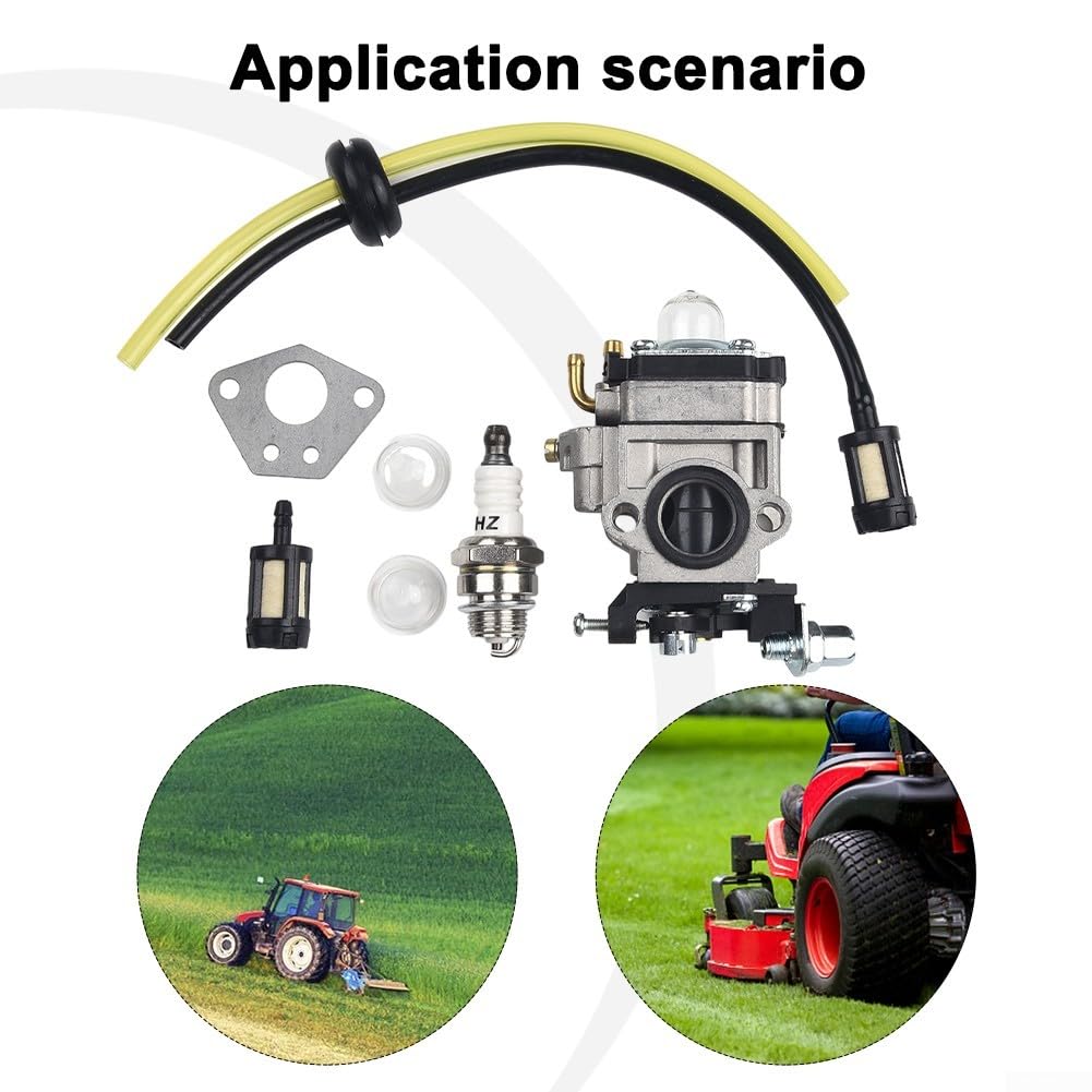 Kit carburateur de rechange Florabest FBS 43 A1 Parkside PBK Series