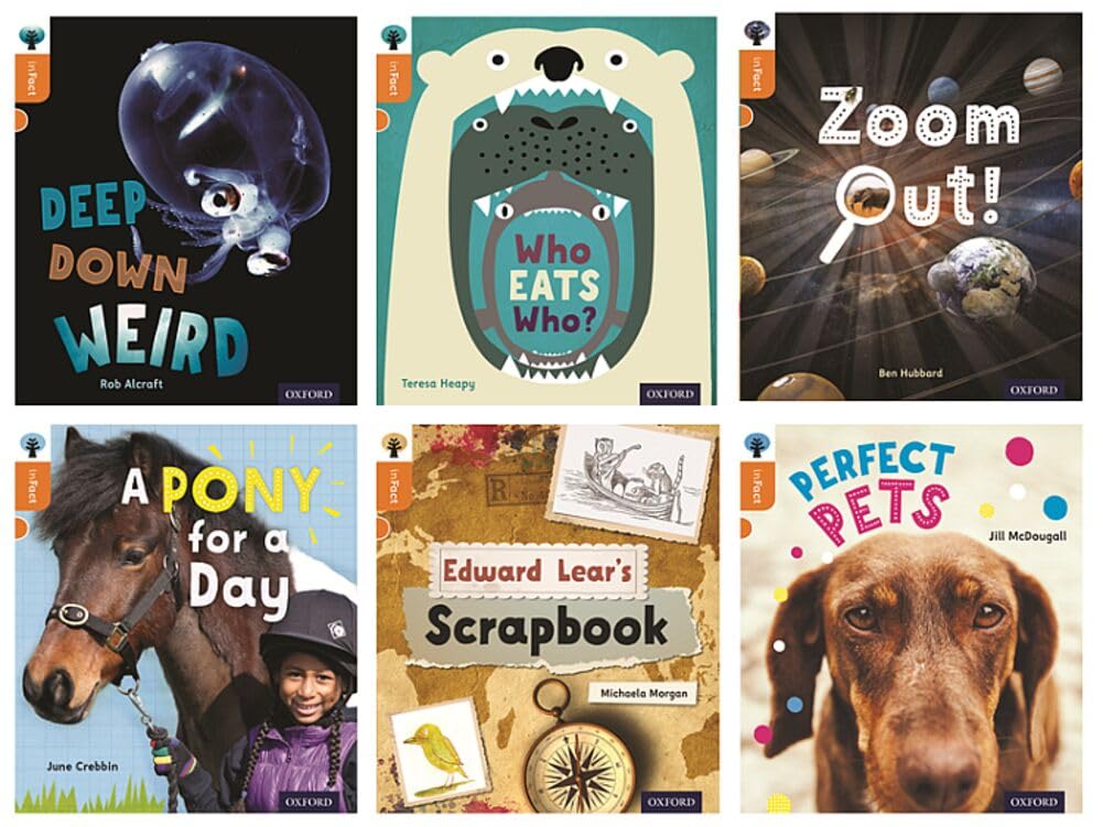 Oxford Reading Tree inFact: Level 6: Mixed Pack of 6 by Nikki... - 9780198307839