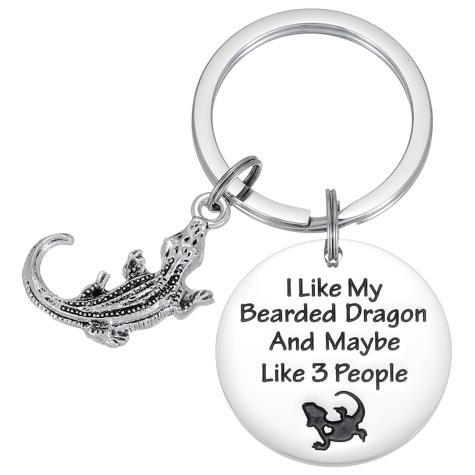 HUTIMY Bearded Dragon Keychain Gifts for Women ...