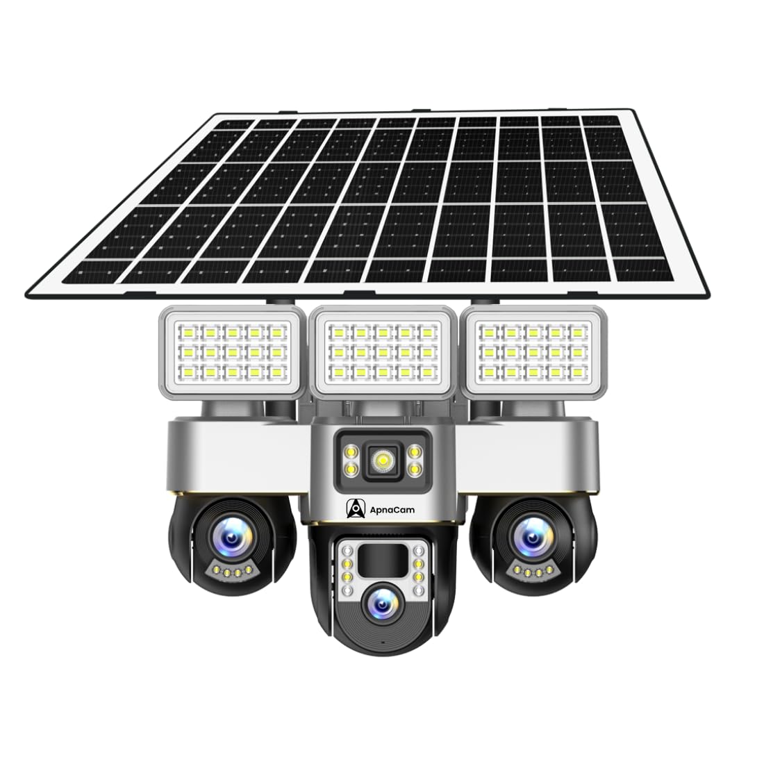 ApnaCam 15MP 4G Solar 3lens PTZ Camera Full HD Waterproof, Color Night Vision Outdoor Security Camera-image-39