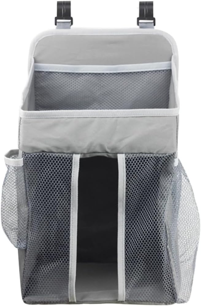 Toddmomy Hanging Diaper Storage Bag Crib Polyester Organizer