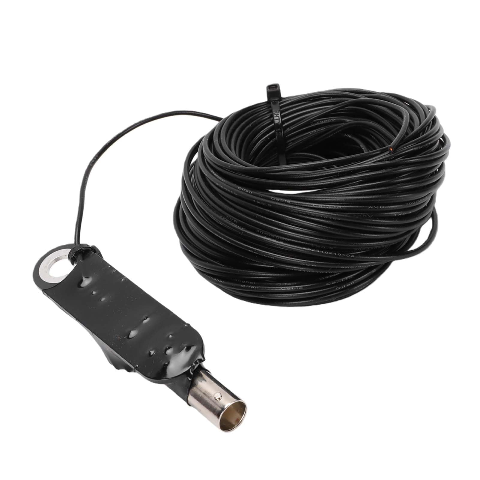 LICAEVEY Antena HF de Bolsillo 1 30MHz 65.6FT Antena de Carrete de Corta Portátil, Carrete Manual Compacto, Amplia Cobertura de Frecuencia, Metal Resistente