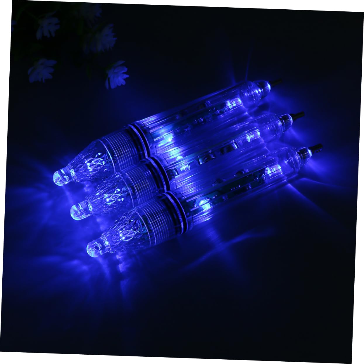 jojofuny Fish Lamp Set 17cm Freshwater Fishing Lamp Low Power Consumption Marine Lights