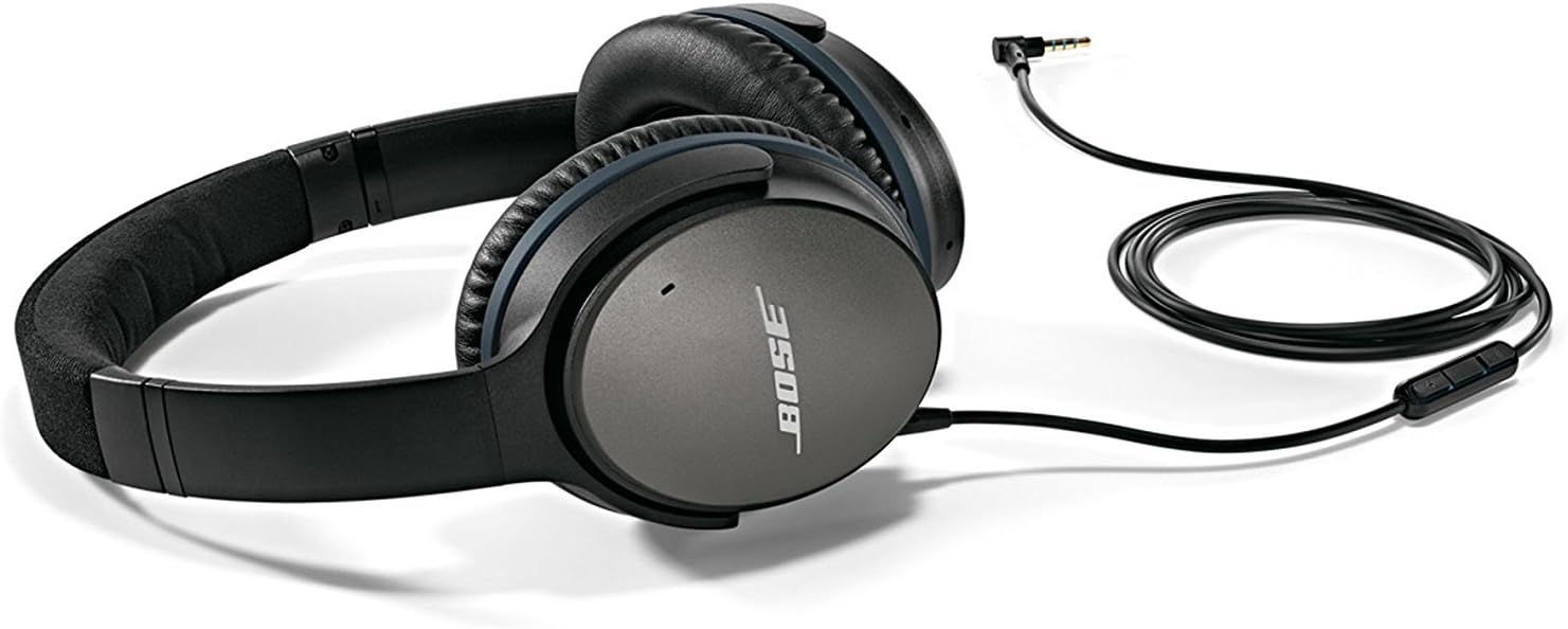 Bose QuietComfort 25 Acoustic Noise Cancelling Headphones for Apple Devices, Bla... 5 61H36G2jCgL. AC SL1500