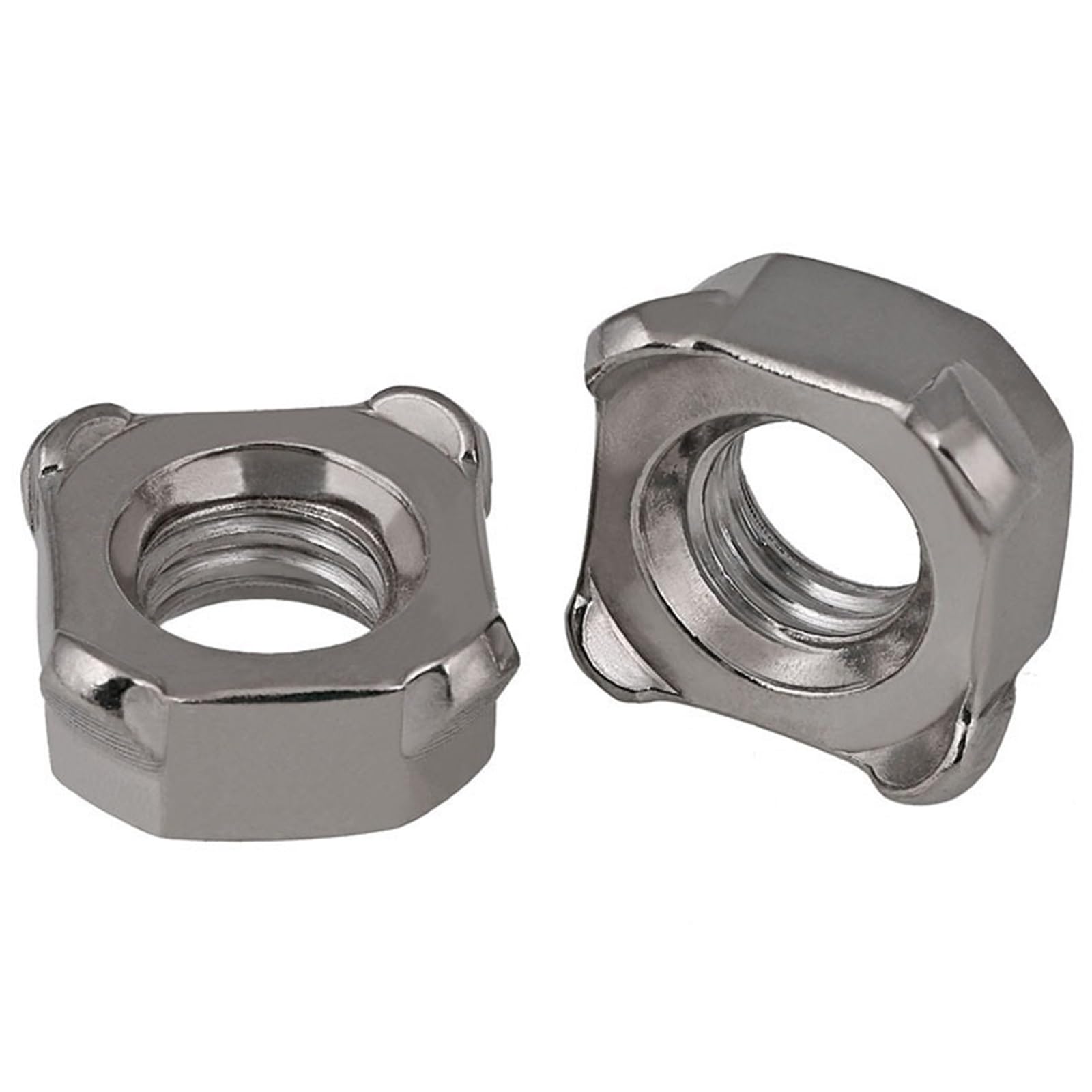 Dado for saldatura quadrato in acciaio inossidabile 304 da 10 pezzi M3-M12