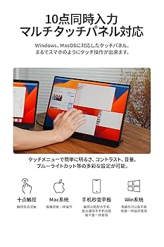【ほぼ未使用】モバイルタッチモニター 15.6インチ 144Hz WQHD Amazon.co.jp: EHOMEWEI モバイルモニター 15.6インチ 144Hz 2.5