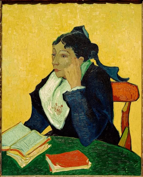 Affiche Van Gogh L'arlésienne pour Décoration Murale de Salon 60x90