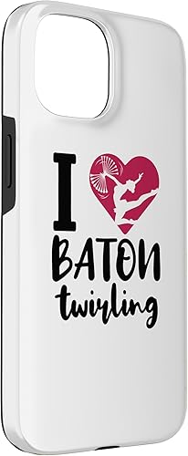 Miniatura 12 de Funda para iPhone 13 I Love Baton Twirling Majorette Baton Twirler