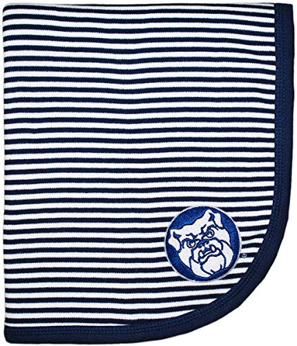 Image of Creative Knitwear Butler Bulldogs Striped Baby and Toddler Blanket