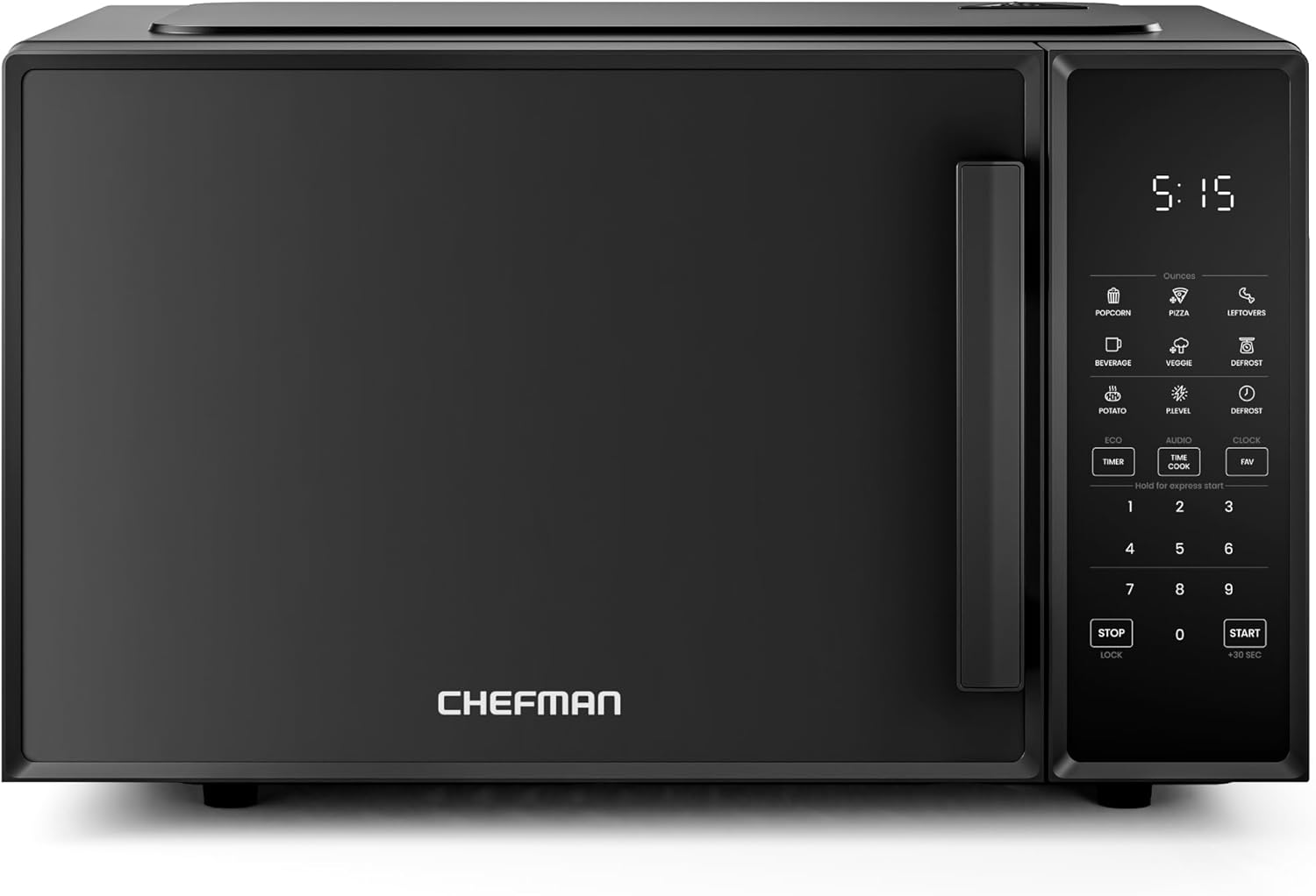 Chefman Countertop Microwave Oven 0.9 Cu. Ft.