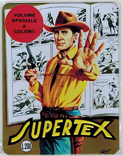 Tex - Targa in Metallo SUPERTEX Hobby & Work GALEP...