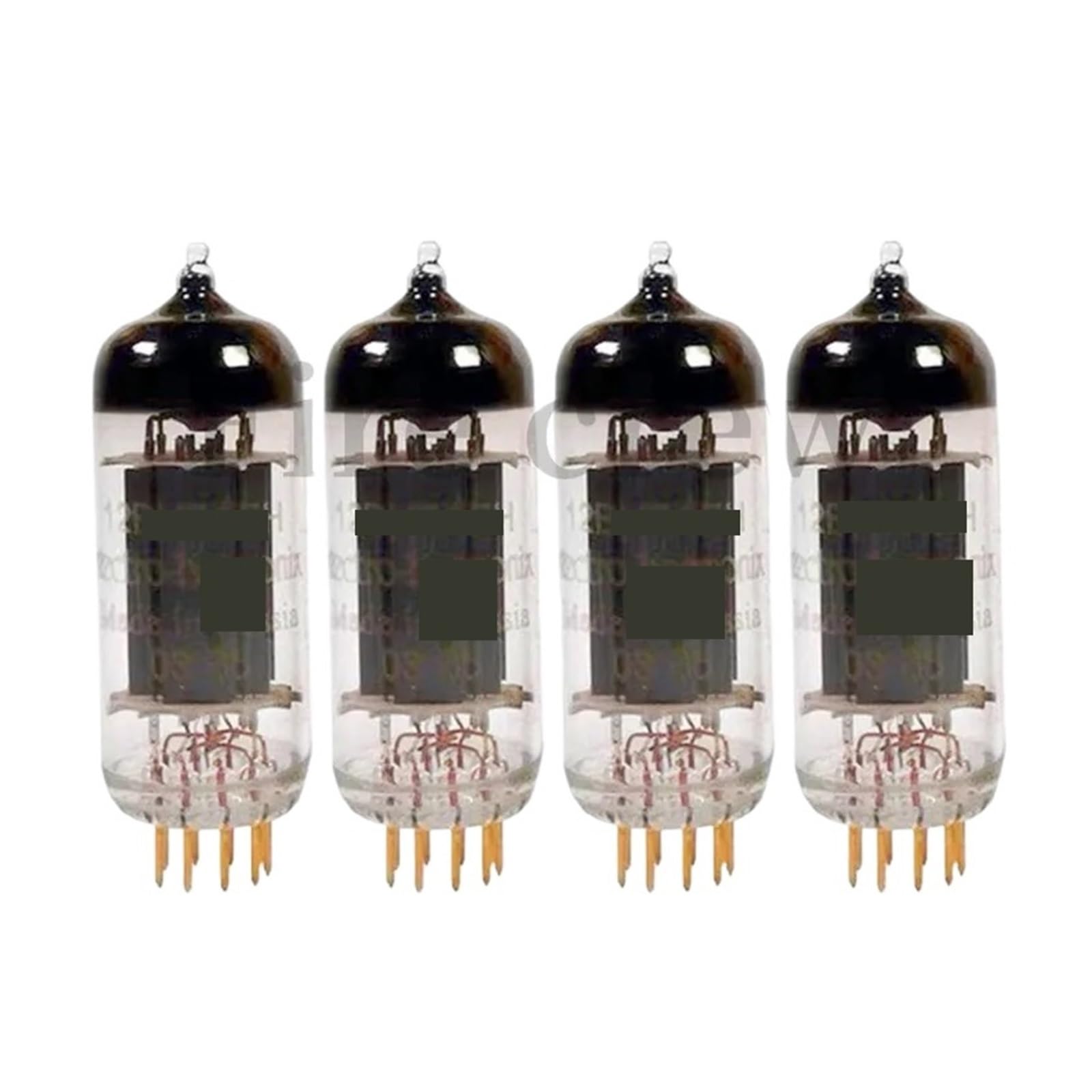 12BH7A Vacuum Tube Gold pin Replaces 6N6 7119 Tube HiFi Audio Amplifier(4PCS)