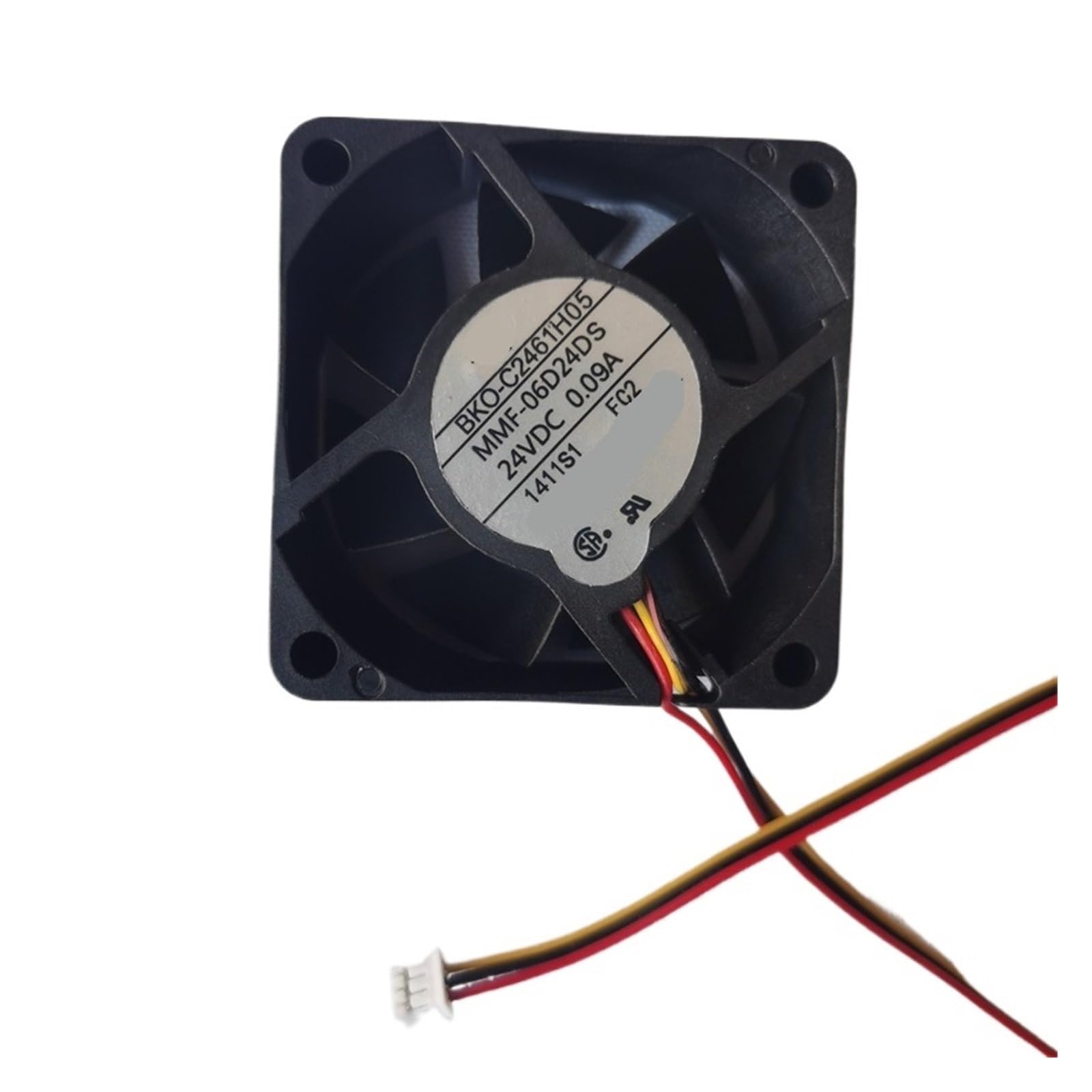YMUGUEGH 60 * 60 * 25mm MMF-06D24DS-FC2 BKO-C2461H05 cooling fan 24V 0.09A 6025 dc