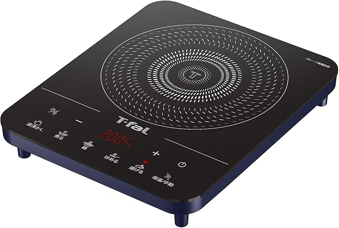 Amazon ティファール Ihコンロ Ihクッキングヒーター 卓上 Ih調理器 1400w ハイパワー タッチパネル フルフラット Ih ドレスブルー Ih24jp ティファール T Fal ホーム キッチン 通販