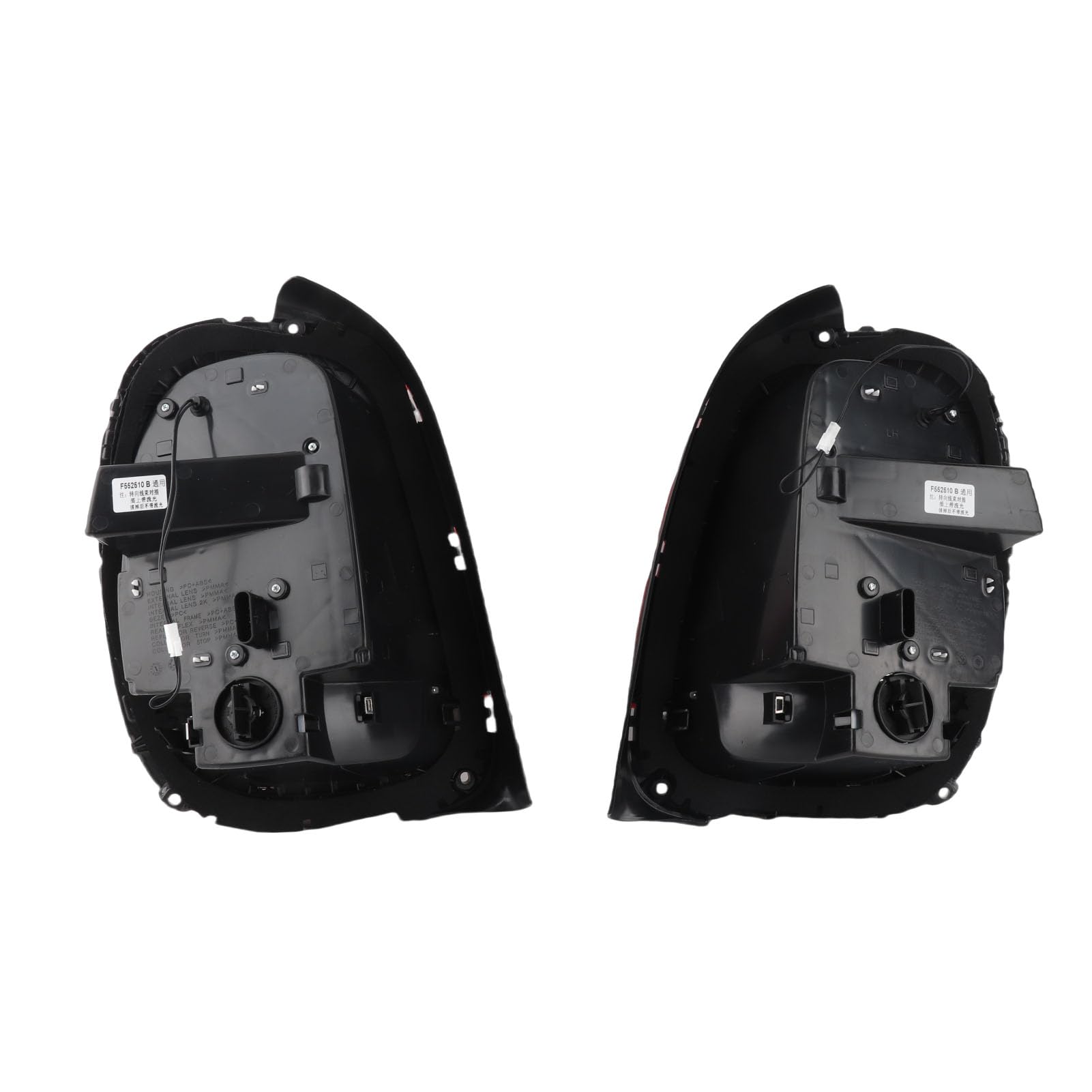 Tbest Luces Traseras LED Completas Union Jack, Señal de Secuencial, Actualización Plug and Play para Mini F55 F56 F57 S JCW Modelos 2014 a 2024 Marco Negro de Alto Brillo (blanco negro)